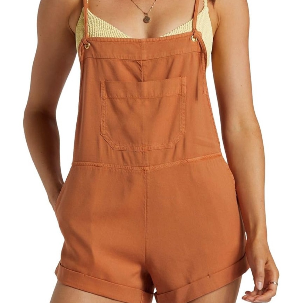 Billabong Women's Rust Overalls